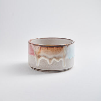 Handmade Melted Effect Ceramic Bowl, 2 of 3