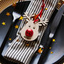 Personalised Chocolate Reindeer Place Setting, thumbnail 2 of 2