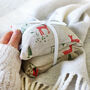 Reindeer Linen Wheat Heat Bag, thumbnail 3 of 5