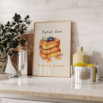 Feral For French Toast Print, 3 of 3