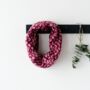 Bright Leopard Snood/Cowl, thumbnail 4 of 12