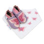 Dotty Fish Butterfly Soft Leather Baby Shoes With Barefoot Soles, thumbnail 6 of 11