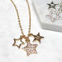 Personalised Sparkle Star Necklace, thumbnail 1 of 3