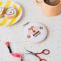 I Love Books Cross Stitch Kit, thumbnail 2 of 3