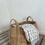 Extra Large Natural Braided Jute Storage Basket, thumbnail 1 of 10