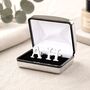 Personalised Alphabet Initial Cufflinks, thumbnail 6 of 8