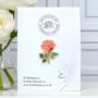 Romantic Red Pink Rose Enamel Lapel Pin Brooch, thumbnail 1 of 8