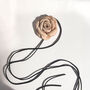 Flower Corsage Choker Necklace, thumbnail 4 of 6