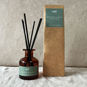 Rhubarb And Mint Reed Diffuser, 2 of 2