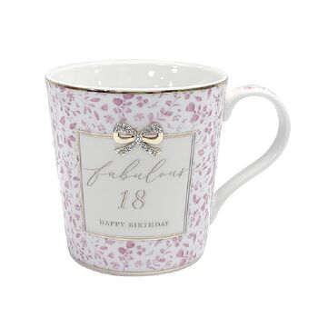 Fabulous 18th Birthday Mug Gift Fine China, 2 of 5
