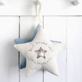 Personalised Embroidered Hanging Star Gift For Any Occasion, 6 of 12