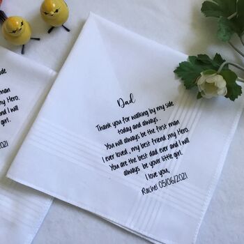 Father Of The Bride Gift, Keepsake Gift From Daughter, 7 of 9