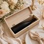 Personalised Wooden Wedding Bottle Box, thumbnail 3 of 3