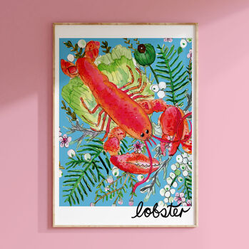 Lobster Kitchen Print, 5 of 9