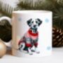 Personalised Dalmatian In Christmas Jumper Mug, thumbnail 1 of 2