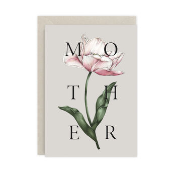 Spring Blossom 'Mother' Botanical Card, 2 of 2