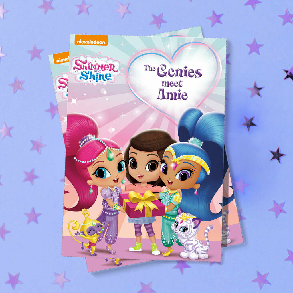 Shimmer And Shine: Birthday Personalised Book, 1 of 12