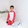 Personalised Nordic Kids Christmas Pyjamas, thumbnail 4 of 12