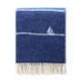 Boat Pure Wool Throw, thumbnail 2 of 2