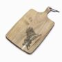 Personalised Leonberger Engraved Acacia Serving Board, thumbnail 5 of 10