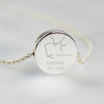 Personalised Zodiac Necklace Gift For Her, 6 of 12