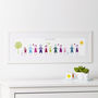 Personalised Stick Family Portrait Print, thumbnail 3 of 9