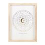 Off White Astrology Wheel Framed Wall Art Print, thumbnail 2 of 3