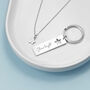 Personalised Lucky Star Necklace And Keyring Set, thumbnail 3 of 5