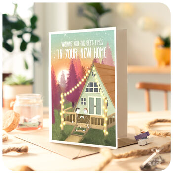 Gay Couple New Home Congratulations Greeting Card, 2 of 5