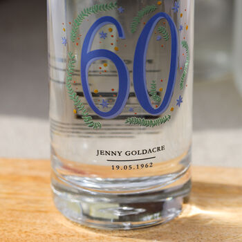 Personalised Milestone Birthday 250ml Gin Bottle, 2 of 10