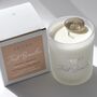 Just Breathe Smokey Quartz Crystal Candle For Relaxation And Grounding, thumbnail 3 of 6