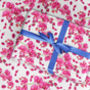 Orchid Flower Wrapping Paper, thumbnail 1 of 3