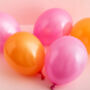 Eco Friendly Pink Latex Balloons, thumbnail 2 of 4