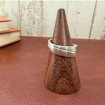 Lasting Rose Vintage Spoon Ring, 3 of 5