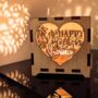 Mother's Day Wooden Lantern With Gift, thumbnail 7 of 8