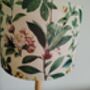 Botanical Print Lampshade With Pink And Yellow Flowers, thumbnail 6 of 8