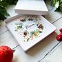 Wonderful Mum Festive Wreath Christmas Card Customisable, thumbnail 3 of 5