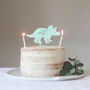 Personalised Dinosaur Birthday Cake Topper, thumbnail 2 of 5