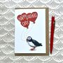 Puffin Father's Day Card, thumbnail 1 of 3