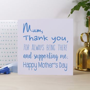 Personalised Mother's Day Card, 5 of 9