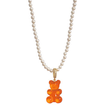 Shell Bead Necklace And Gummy Bear Pendant, 6 of 7