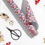 Luxury Christmas Poinsettia Matisse Inspired Gift Wrap, thumbnail 4 of 5