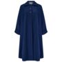 43' Swing Coat In Navy Vintage 1940s Style, thumbnail 1 of 3