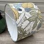 Mercia Ink Blue And Green Woodland Drum Lampshades, thumbnail 7 of 7