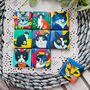 Cats In Art Biscuits Gift Box, Nine Pieces, thumbnail 3 of 7