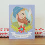 Mini Greetings Card Pack Of 10 Folky, thumbnail 7 of 11