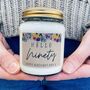 Age 90 Happy Birthday Scented Soy Candle, thumbnail 1 of 7