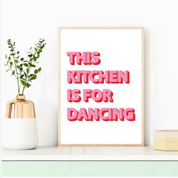 Kitchen Dancing Print, 5 of 10