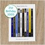 Personalised 21st Birthday Card 2005 Music, thumbnail 7 of 7