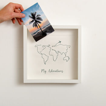 Personalised Travel Memory Frame, 2 of 8